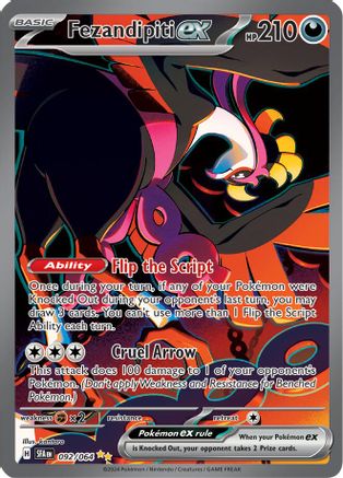 Fezandipiti ex 092/064 - Holofoil Shrouded Fable