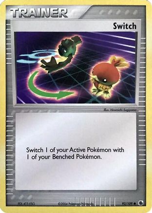 Switch (No E-Reader) 092/109  Deck Exclusives