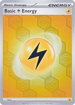 Basic Lightning Energy 004 - Reverse Holofoil Shrouded Fable