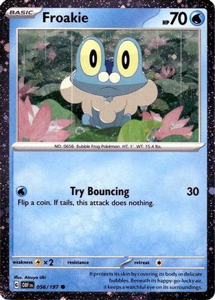 Froakie (Cosmos Holo) 056/197  - Holofoil Miscellaneous Cards & Products