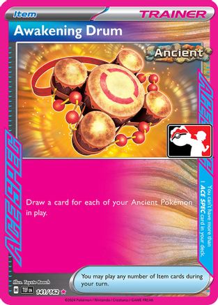 Awakening Drum 141  - Holofoil Prize Pack Series Cards