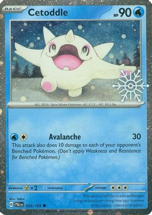 Cetoddle (Holiday Calendar) 053/193  - Holofoil Miscellaneous Cards & Products