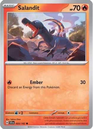 Salandit 023/142 Stellar Crown - Common