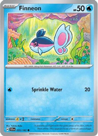 Finneon 035/142 - Reverse Holofoil Stellar Crown - Common