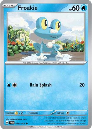 Froakie 039/142 Stellar Crown - Common