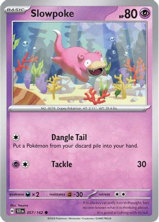 Slowpoke 057/142 Stellar Crown - Common