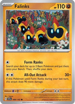 Falinks 088/142 - Reverse Holofoil Stellar Crown - Common