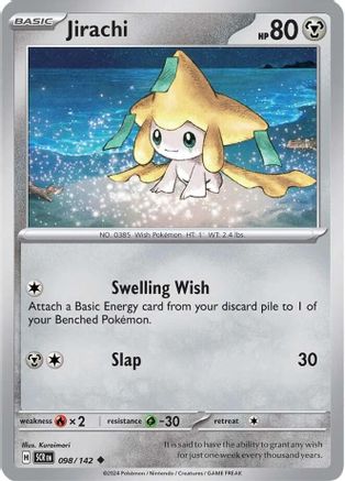 Jirachi 098/142 Stellar Crown - Uncommon