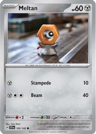 Meltan 102/142 Stellar Crown - Common