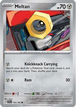 Meltan 103/142 Stellar Crown - Common