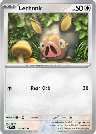 Lechonk 126/142 Stellar Crown - Common