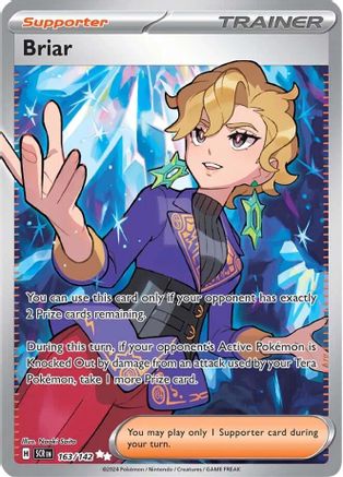 Briar 163/142 - Holofoil Stellar Crown - Ultra Rare