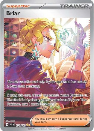 Briar 171/142 - Holofoil Stellar Crown - Special Illustration Rare