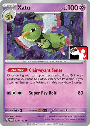 Xatu 072/182  Prize Pack Series Cards