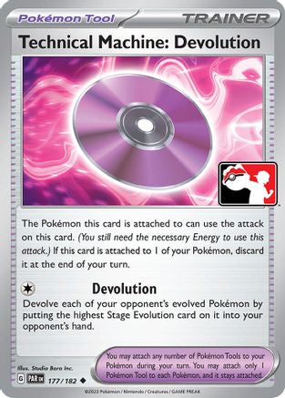Technical Machine: Devolution 177/182  - Holofoil Prize Pack Series Cards