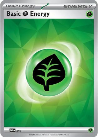 Basic Grass Energy 009  SVE Scarlet & Violet Energies