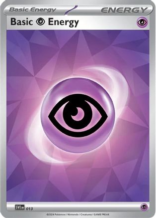 Basic Psychic Energy 013  SVE Scarlet & Violet Energies