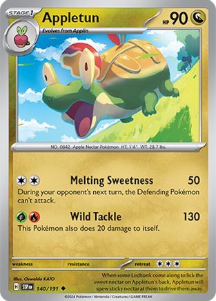 Appletun 140/191 Surging Sparks - Uncommon