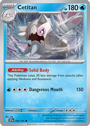 Cetitan 054/191 Surging Sparks - Common