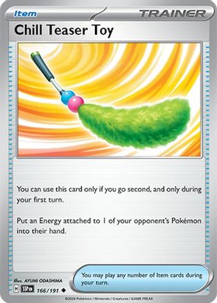 Chill Teaser Toy 166/191 Surging Sparks - Uncommon