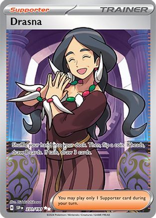 Drasna 231/191 - Holofoil Surging Sparks - Ultra Rare