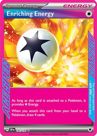 Enriching Energy 191/191 - Holofoil Surging Sparks - ACE SPEC Rare