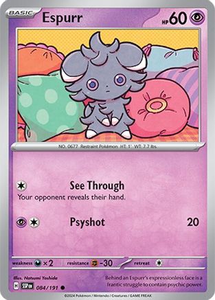 Espurr 084/191 Surging Sparks - Common