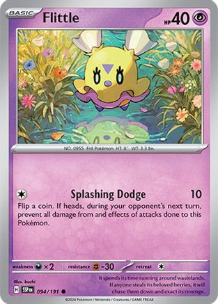 Flittle 094/191 - Reverse Holofoil Surging Sparks - Common