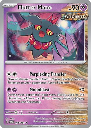 Flutter Mane 096/191 Surging Sparks - Uncommon