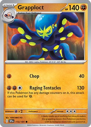 Grapploct 113/191 Surging Sparks - Common