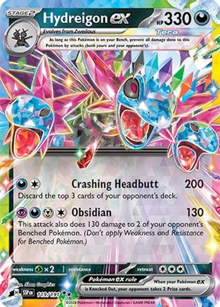 Hydreigon ex 119/191 - Holofoil Surging Sparks - Double Rare