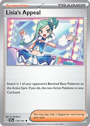 Lisia's Appeal 179/191 Surging Sparks - Uncommon