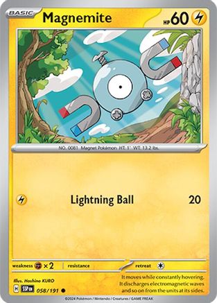 Magnemite 058/191 Surging Sparks - Common