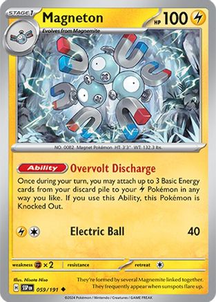 Magneton 059/191 Surging Sparks - Uncommon