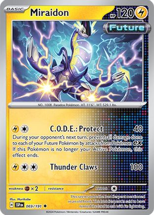 Miraidon 069/191 Surging Sparks - Uncommon