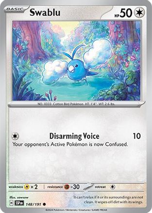 Swablu 148/191 Surging Sparks - Common
