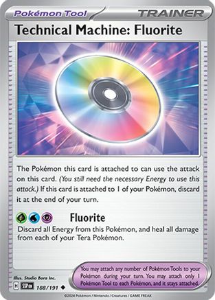 Technical Machine: Fluorite 188/191 Surging Sparks - Uncommon