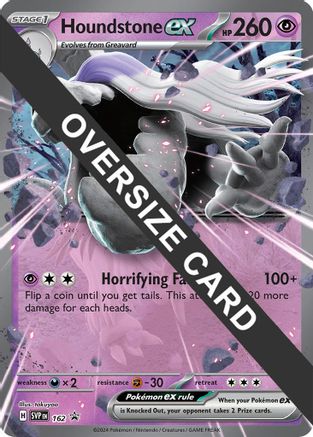 Houndstone ex 162  - Holofoil Jumbo Cards