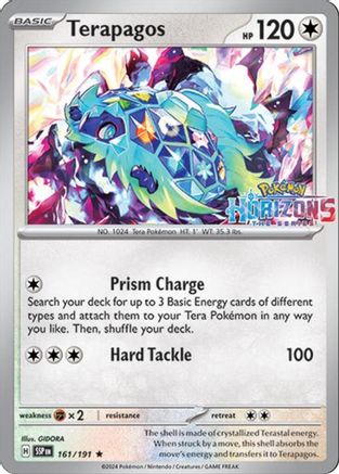 Terapagos 161/191  - Reverse Holofoil Miscellaneous Cards & Products