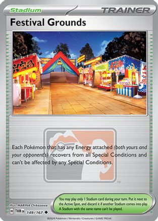 Festival Grounds (League Promo) 149/167  - Reverse Holofoil League & Championship Cards