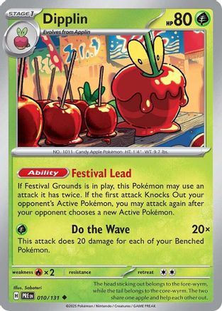 Dipplin 010/131 - Reverse Holofoil Prismatic Evolutions