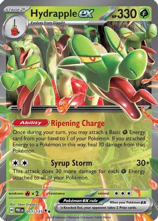 Hydrapple ex 011/131 - Holofoil Prismatic Evolutions
