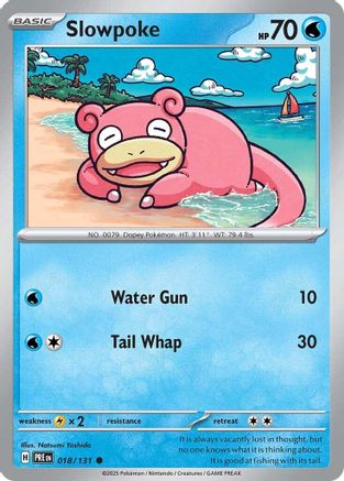 Slowpoke 018/131 - Reverse Holofoil Prismatic Evolutions