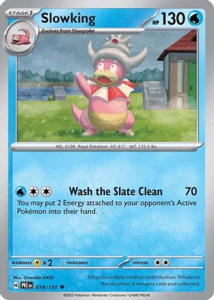 Slowking 019/131 - Reverse Holofoil Prismatic Evolutions