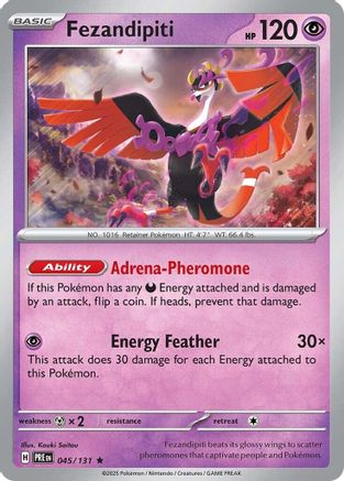 Fezandipiti 045/131 - Holofoil Prismatic Evolutions