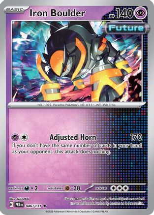 Iron Boulder 046/131 - Holofoil Prismatic Evolutions