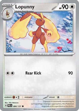 Lopunny 084/131 Prismatic Evolutions