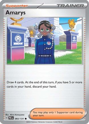 Amarys 093/131 - Reverse Holofoil Prismatic Evolutions