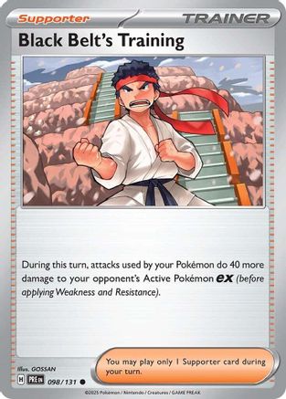 Black Belt's Training 098/131 Prismatic Evolutions