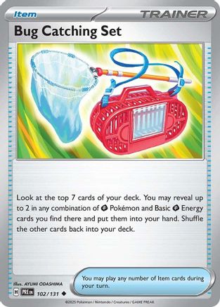 Bug Catching Set 102/131 - Reverse Holofoil Prismatic Evolutions
